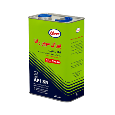  روغن موتور بهران سوپر رانا 5/40 - 4 لیتری