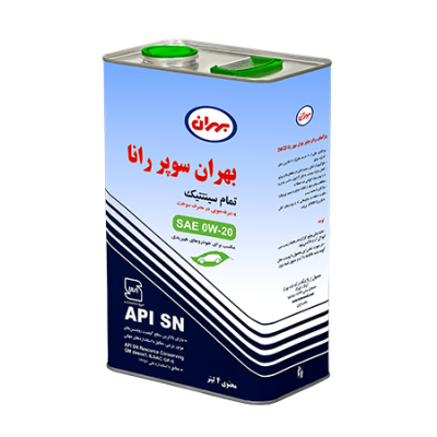 روغن موتور بهران سوپر رانا 0/20 - 1 لیتری