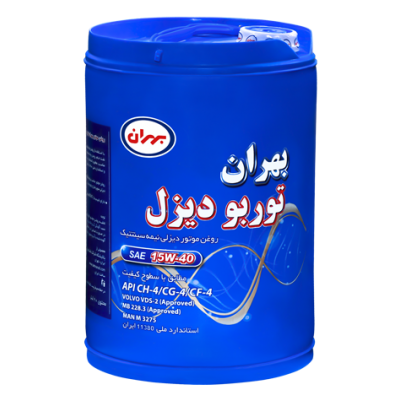 روغن موتور بهران توربو دیزل 15/40 سطل 20 لیتری