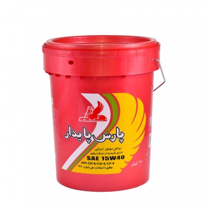 روغن موتور پارس پایدار 15W40 سطل