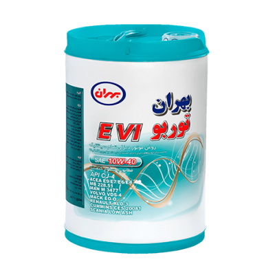 روغن موتور بهران توربو 10/40 EVI سطل 20 لیتری