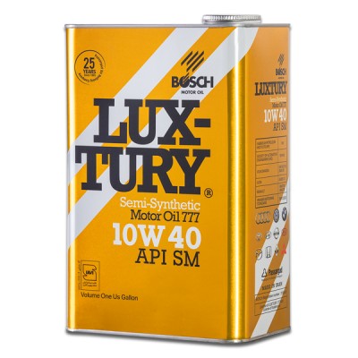 روغن موتور بوش لاکچری 10W40 SM پنج لیتری