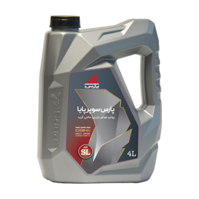 روغن موتور پارس سوپر پایا 20w50 چهار لیتری 