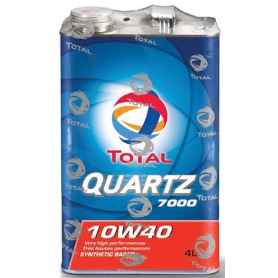 توتال 7000 فلزی 4 لیتری10w40 توتال 7000 فلزی 4 لیتری10w40