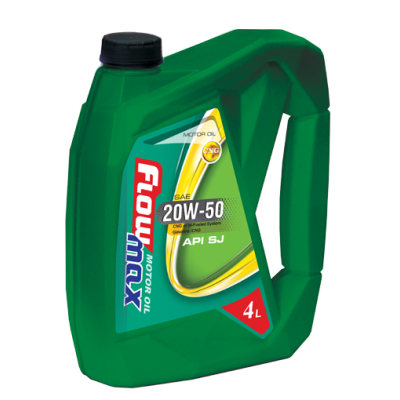روغن موتور فلومکس 4 لیتری پلاستیکی CNG SJ 20 W 50