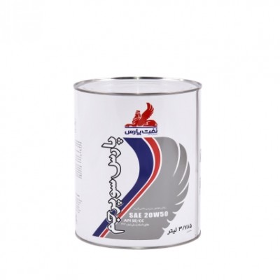 روغن پارس سوپر جم 20W50 گالن چهار لیتری